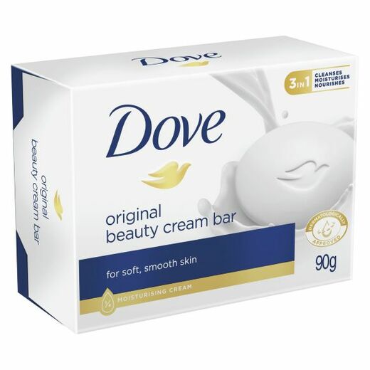 Dove tuhé mýdlo Original Beauty Cream Bar 90 g
