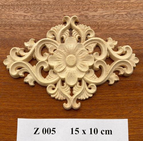 Ann Zeng Dřevěný ornament Z 005  15x10cm barva přírodní 1 ks