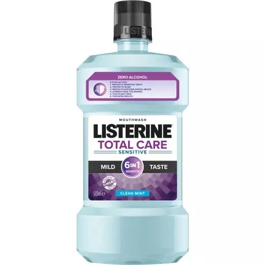 Listerine ústní voda Total Care Sensitive 600 ml