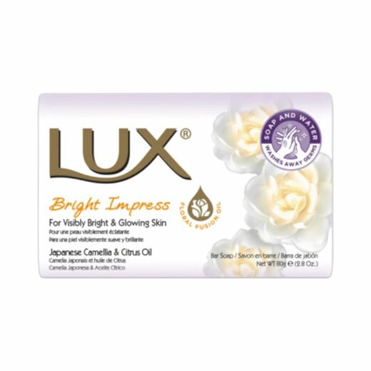 Lux Bright Impress toaletní mýdlo 80 g