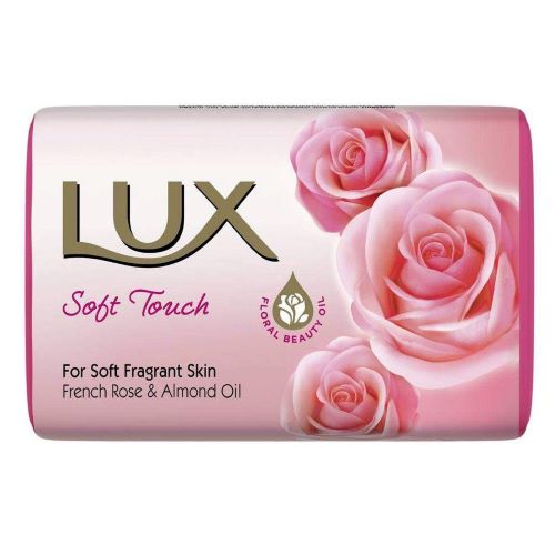 Lux Soft Touch tuhé toaletní mýdlo 80 g