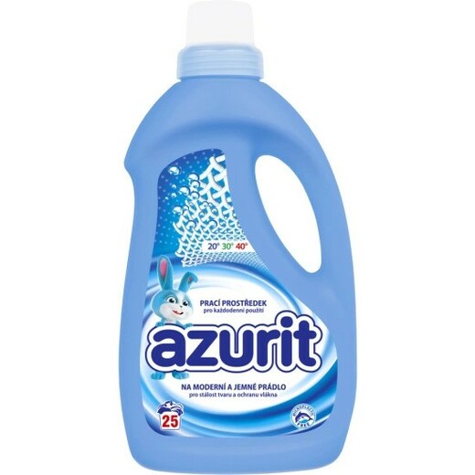 Azurit prací gel na moderní a jemné prádlo 25 praní 1 l
