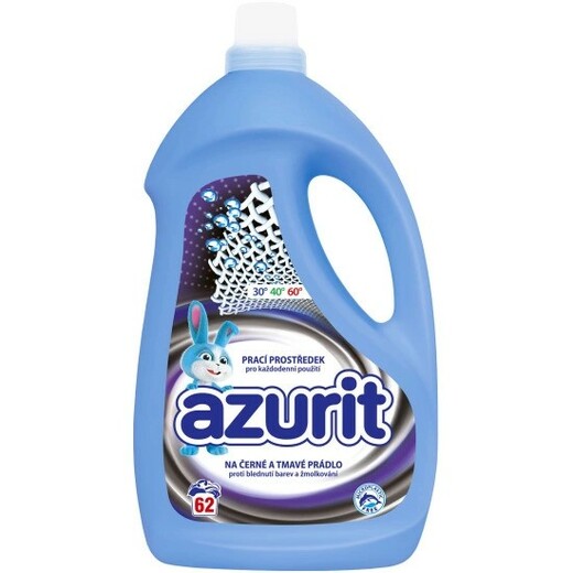 Azurit prací gel na černé a tmavé prádlo  62 praní 2048 ml
