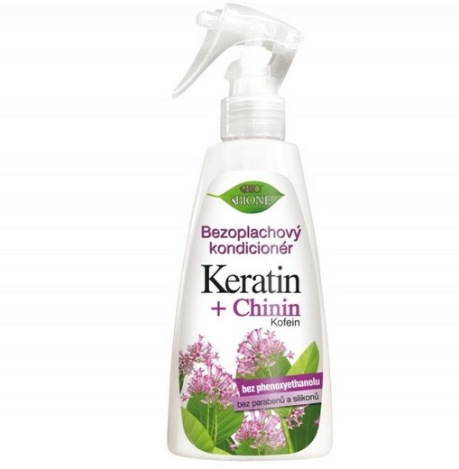 Bione Cosmetics bezoplachový kondicionér Keratin + Chinin 260 ml