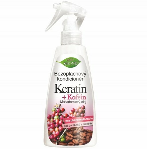 Bione Cosmetics bezoplachový kondicionér Keratin + Kofein 260 ml