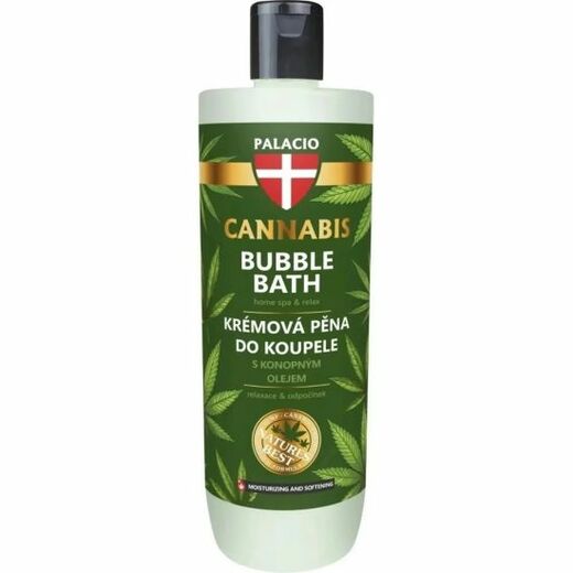 Palacio Cannabis krémová pěna do koupele 500 ml
