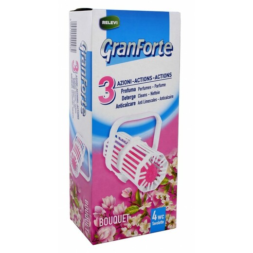 Granforte WC závěsy s vůní květin 4 ks v balení