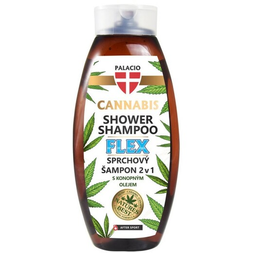 PALACIO Konopný sprchový šampon FLEX, 500 ml