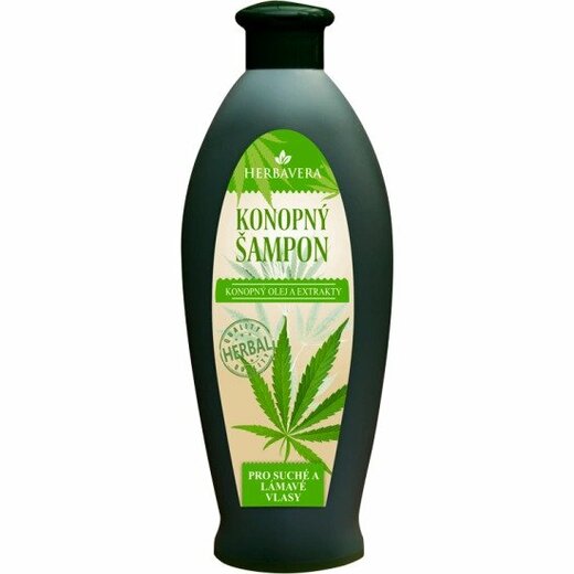 Herbavera Konopný šampon pro suché a lámavé vlasy 550ml
