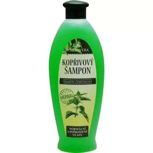 Herbavera Kopřivový vlasový šampon s panthenolem  550 ml