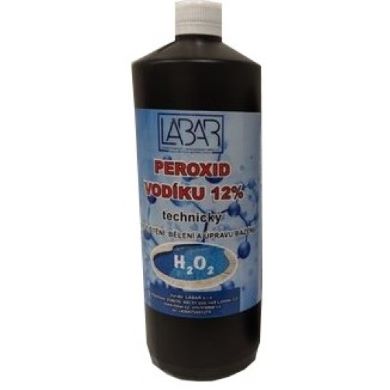 Labar Peroxid vodíků technický 12% k čištění a bělení 500 ml