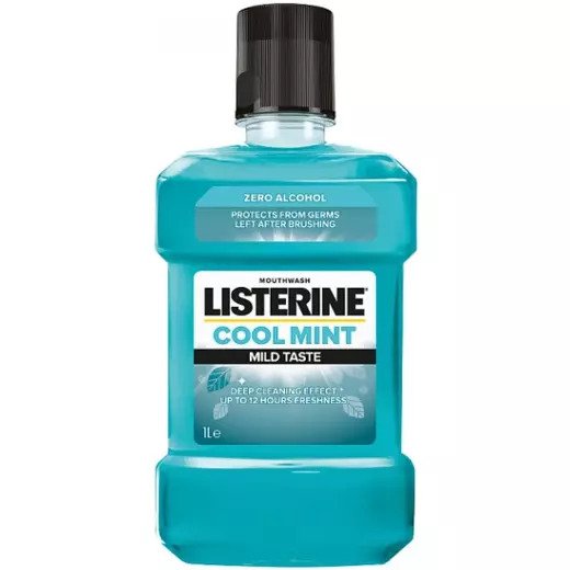 Listerine Cool Mint ústní voda 1000ml