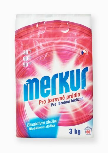 Merkur Prací prášek na barevné prádlo 3kg