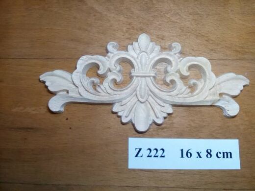 Dřevěný ornament Z 222  16x8 cm