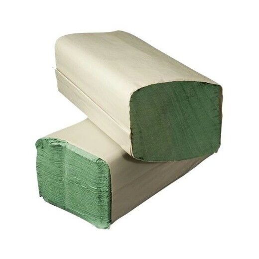 Cliro ZZ 5000 papírové ručníky jednovrstvé Zelené 5000 ks