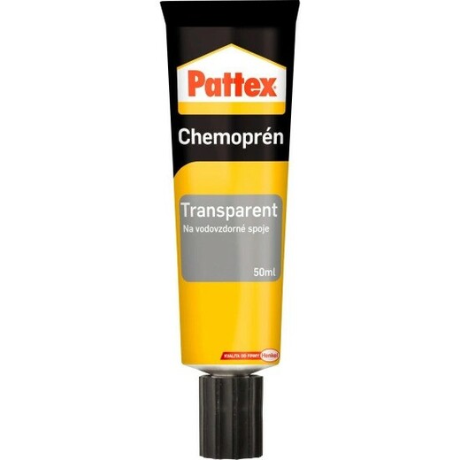 Pattex Chemoprén Transparent kontaktní lepidlo v tubě 50 ml