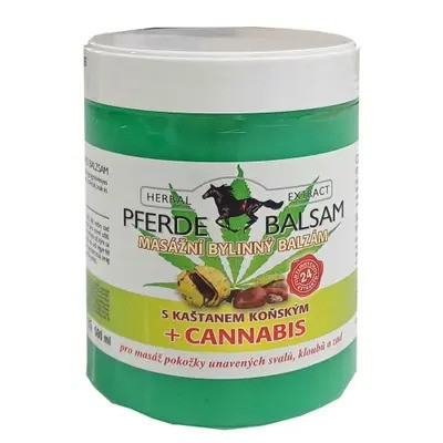 Vivaco PFERDE BALSAM Kaštan koňský s Cannabis 500 ml