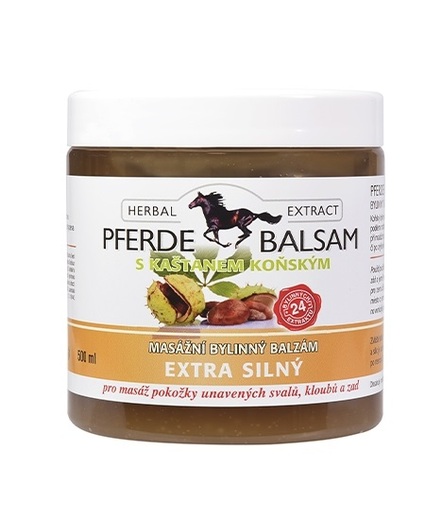 Vivaco PFERDE BALSAM Extra silný masážní gel 500 ml