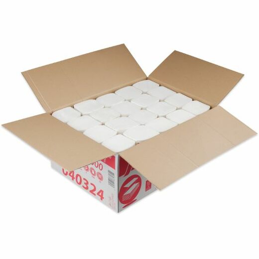 PrimaSoft ZZ papírové ručníky dvouvrstvé Bílé 3000 ks