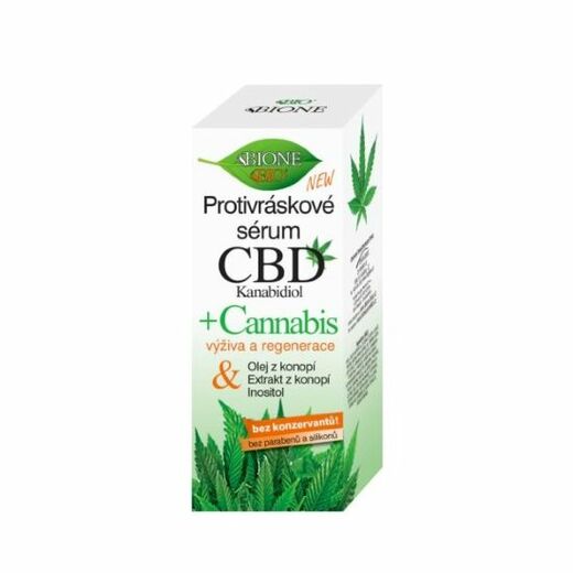 Bione Cosmetics Protivráskové sérum CBD Kanabidiol 40 ml