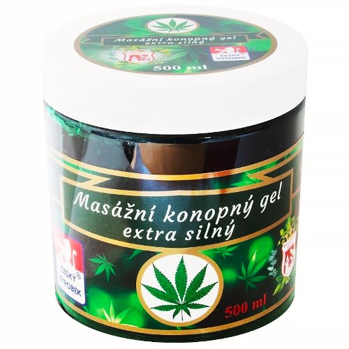 Putorius Masážní Konopný Gel Extra Silný 500ml