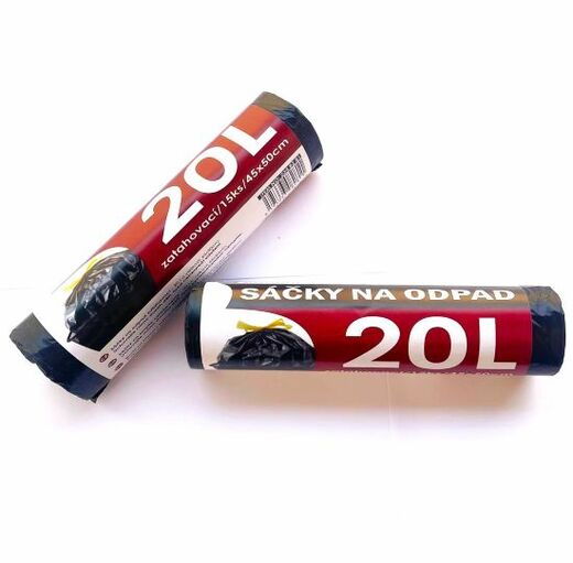 UNIHOUSE  Zatahovací sáčky na odpad 20 l / 15 ks