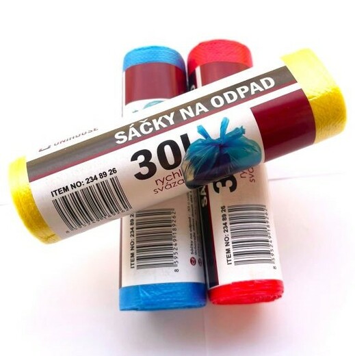 UNIHOUSE  Sáčky na odpad 30 l / 10 ks