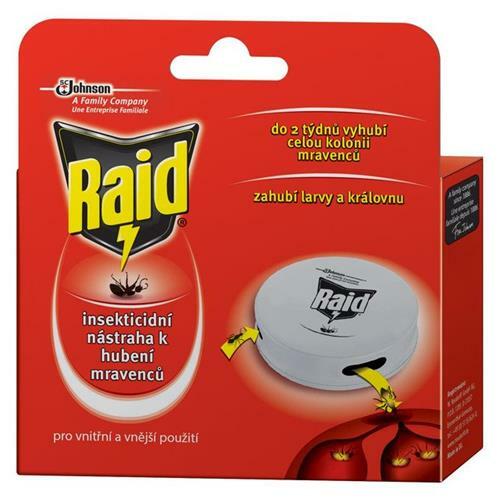 RAID - nástraha k hubení mravenců