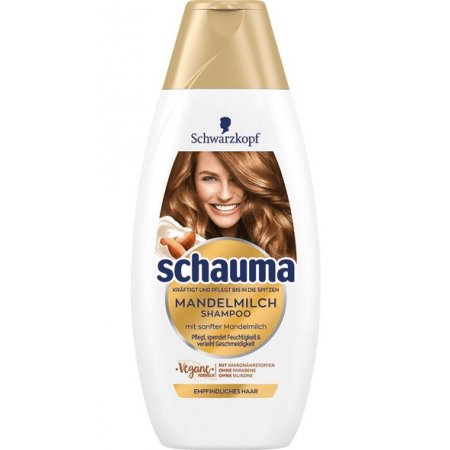 Schauma Mandelmilch šampon pro citlivé vlasy 400 ml