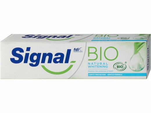 Signal Bio Natural Whitening bělící zubní pasta 75 ml