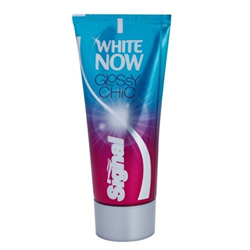 Signal White Now Glossy Chic zubní pasta s bělícím efektem 50 ml