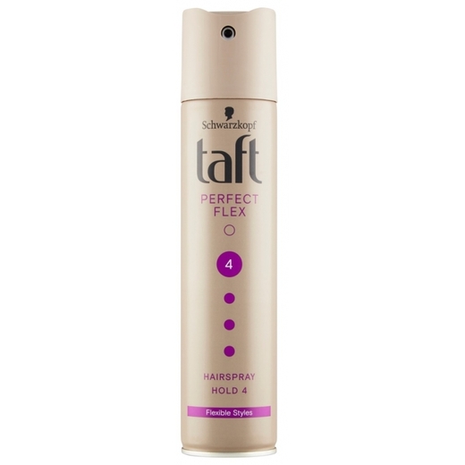 Taft Perfect Flex lak na vlasy ultra silně tužící fix.č.4 250 ml