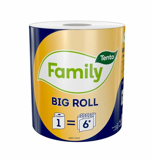 TENTO Family Big kuchyňské utěrky 2-vrstvé 60 m 1 role