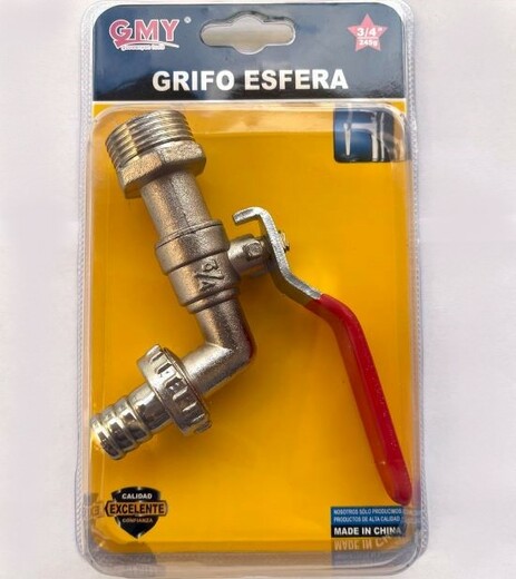 Grifo Esfera zahradní ventil 3/4" pákový, nástavec na hadici 1ks
